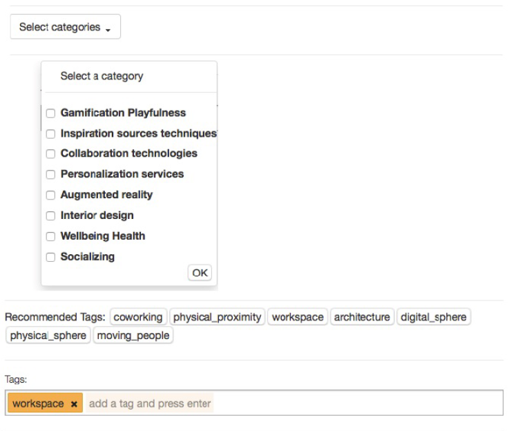 Tag Recommendations in KnowBrain.